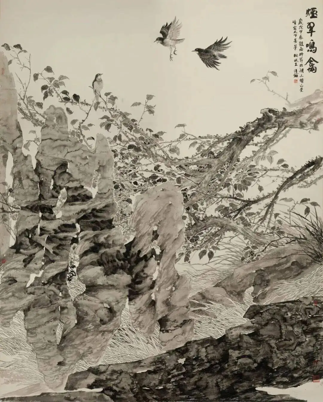 中國畫的筆墨探索 | “中央美院研究生畢業展”作品秀
