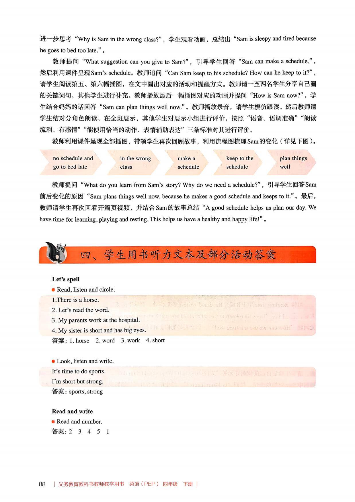 2026春人教pep版小學英語四年級下冊教師教學用書，PDF電子版，可下載