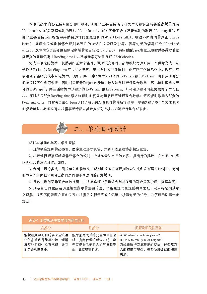 2026春人教pep版小學英語四年級下冊教師教學用書，PDF電子版，可下載