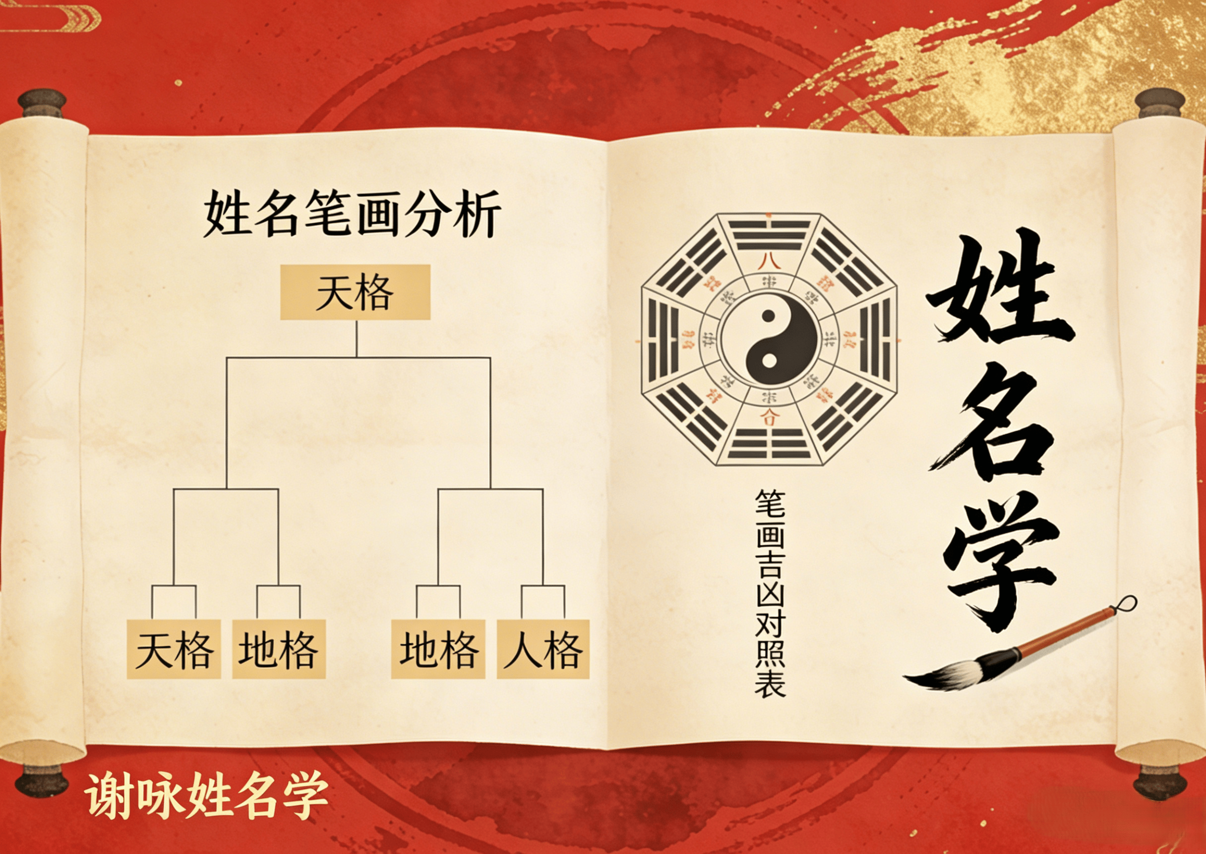 原創中國周易起名大師謝詠詳解：如何根據喜用神起名補救運勢不足