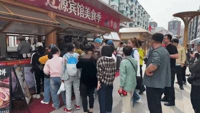 遼源賓館跨界出圈 美食市集點亮煙火氣