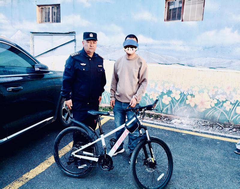 群眾腳踏車不慎遺失 民警快速追蹤幫找回
