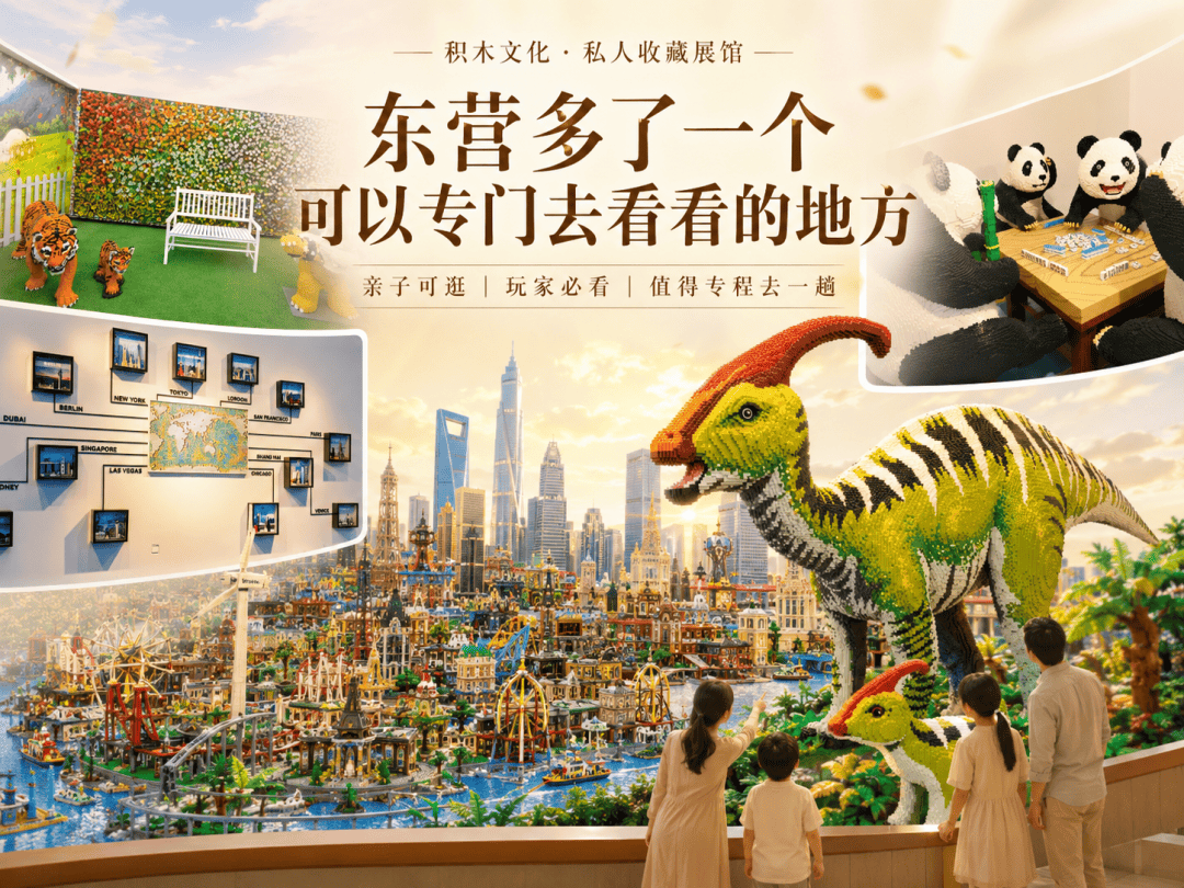 東營這個收藏基地，要升級成一座積木博物館了