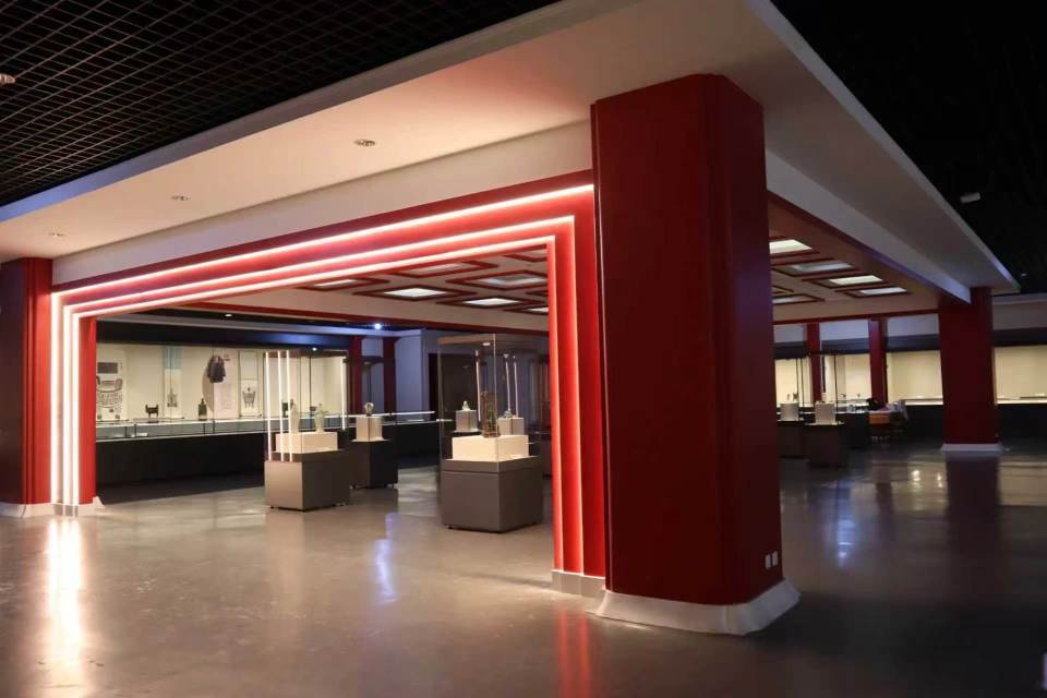 陝西博覽館裝修施工，陝西企業展廳裝修設計，陝西場館裝修施工