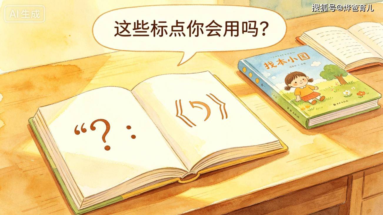 小學 1-6 年級標點符號用法大全，附：練習題