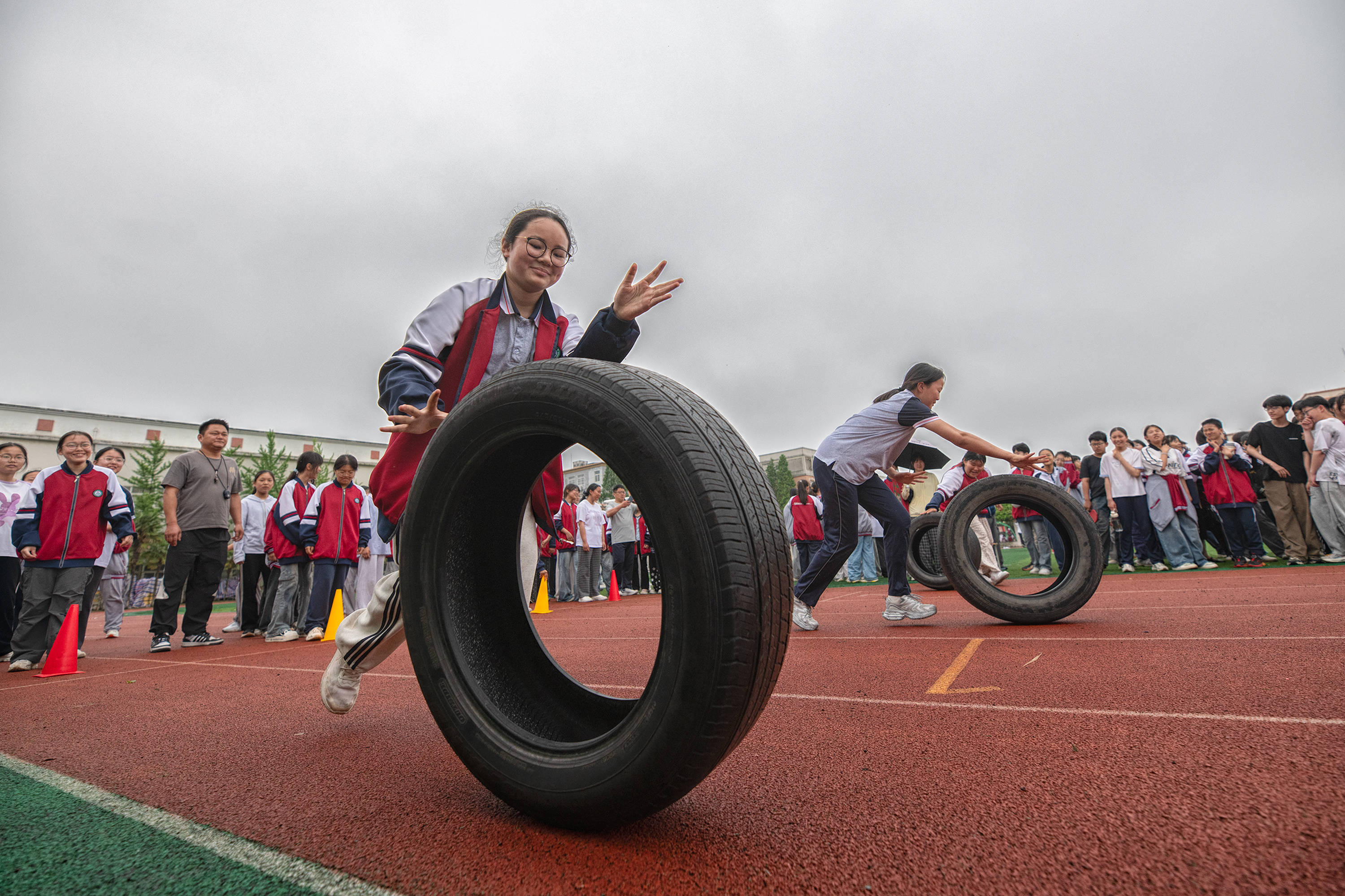壽春中學舉辦趣味運動會