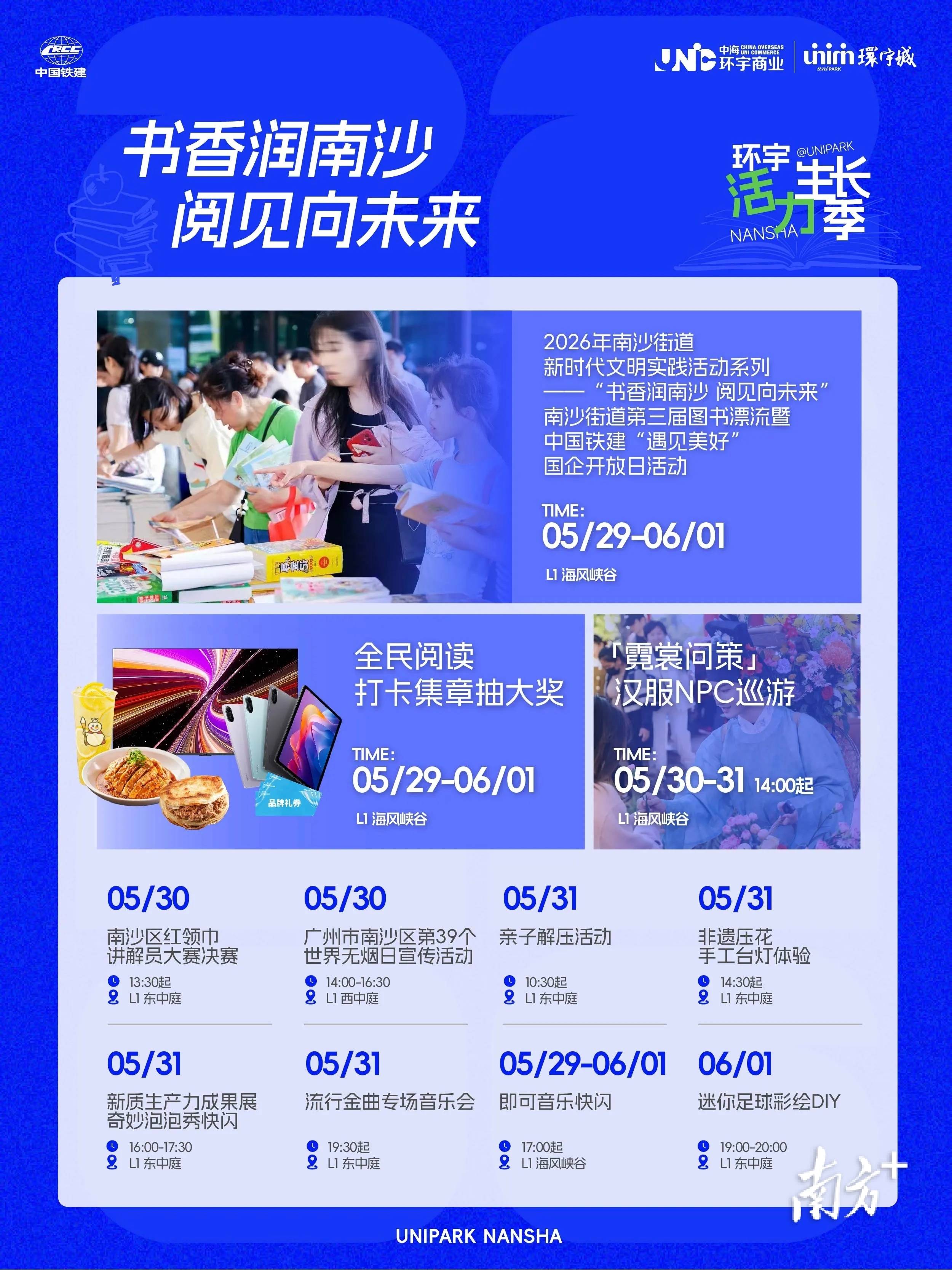 閱讀市集、購物折扣、互動展演……南沙街圖書漂流升級迴歸