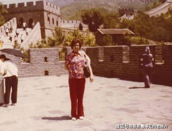 1978年老照片 一位美國女性的中國之行