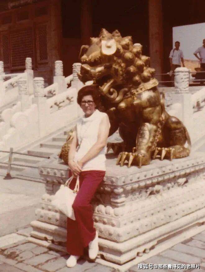 1978年老照片 一位美國女性的中國之行