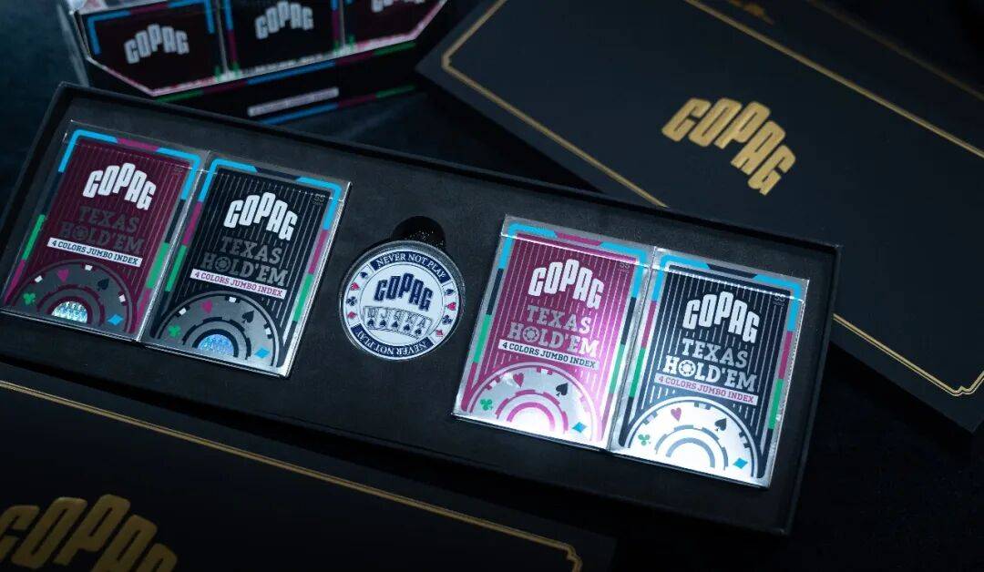 卡牌收藏黨狂喜！COPAG全新四副裝禮盒開箱，百年老牌的質感！
