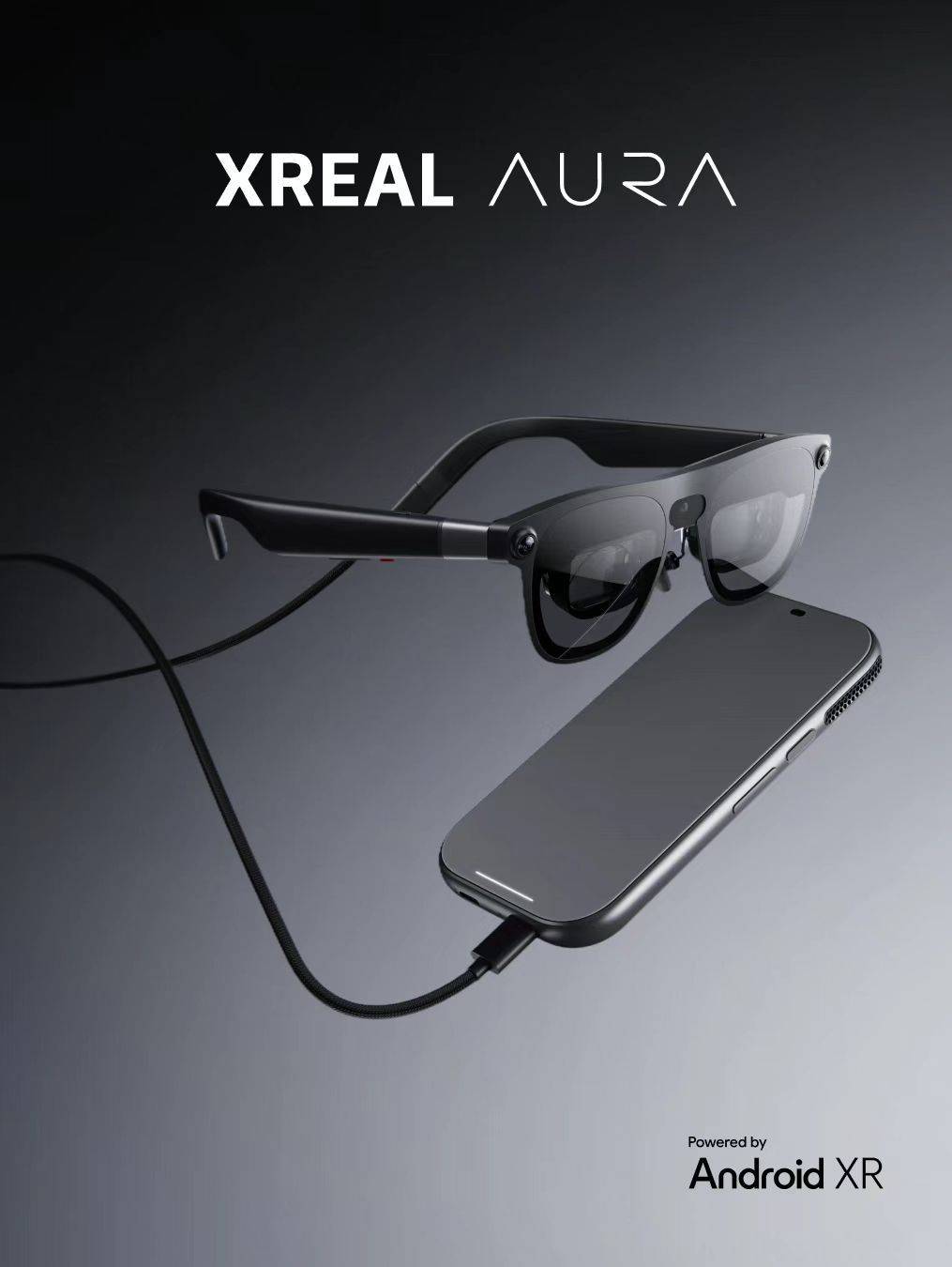 不足95克，XREAL AURA空間計算眼鏡海外開啟預訂