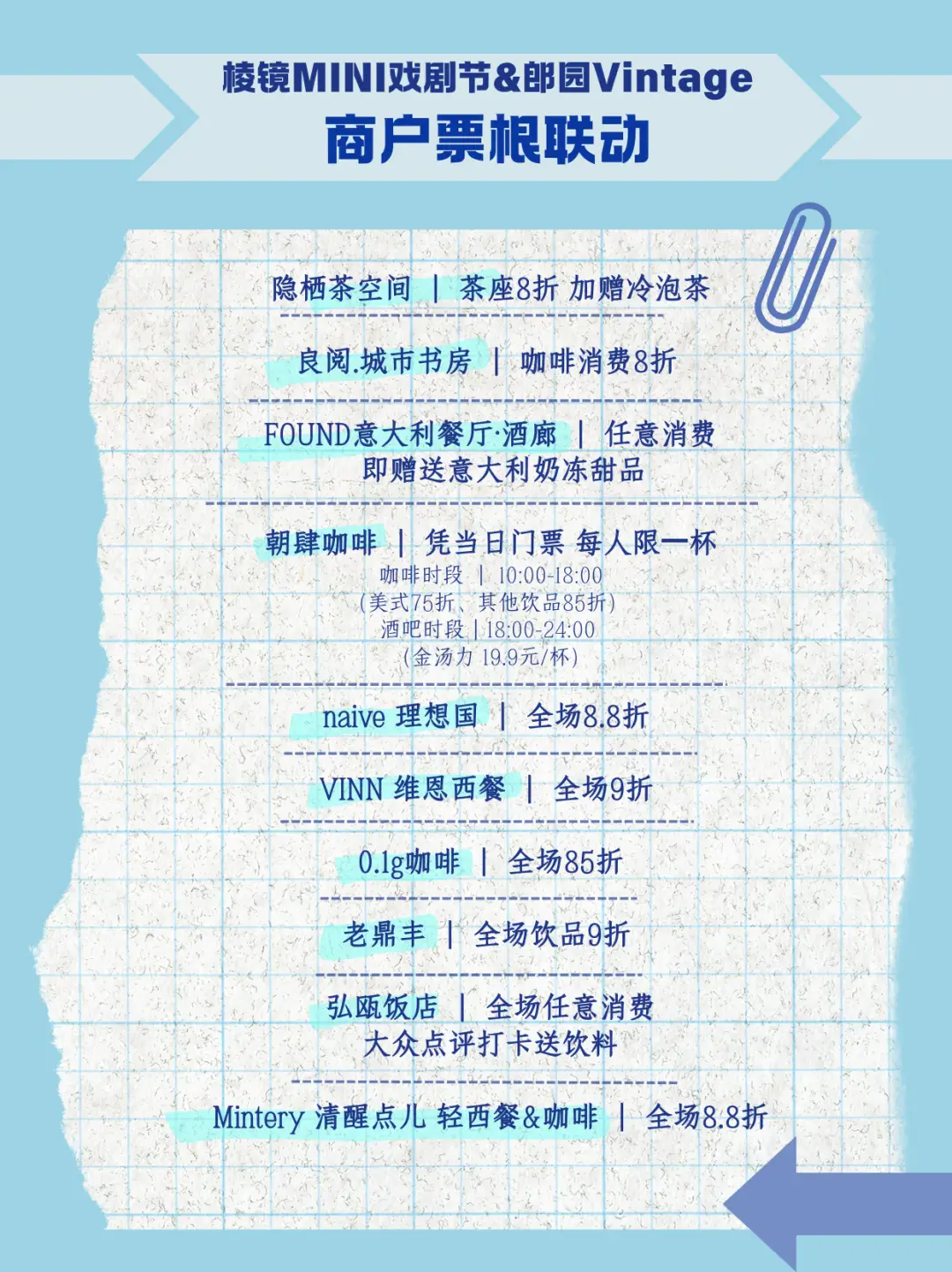 郎園Vintage｜2026稜鏡MINI戲劇節總攻略來啦（劇目彙總&美食交通）