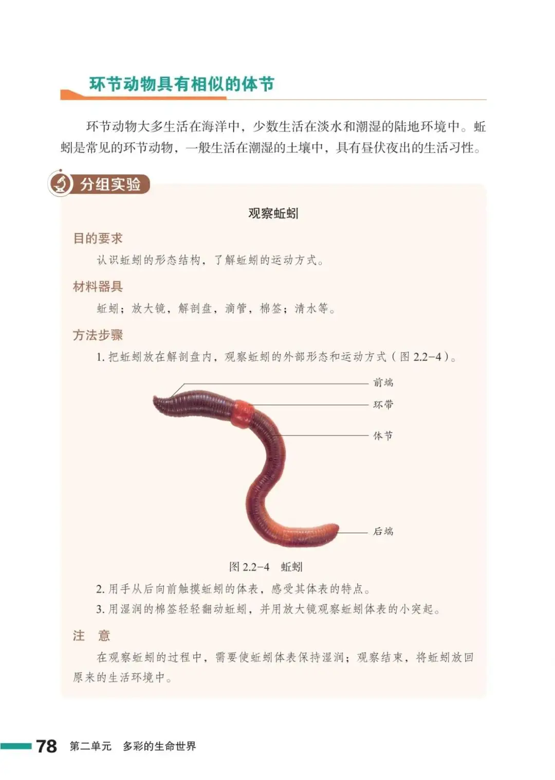 濟南版七年級生物上冊電子課本(2026新教材)