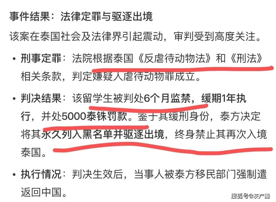 原創在泰國的中國留學生虐殺寵物，又一次引發了國外網友的圍觀批判