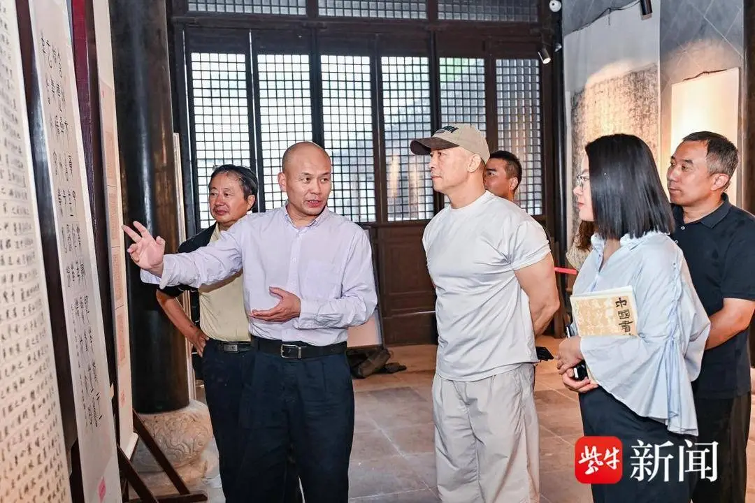 書法名家筆墨集結蘇州金庭鎮，“湖畔寄韻·金庭硯香”書法展開幕