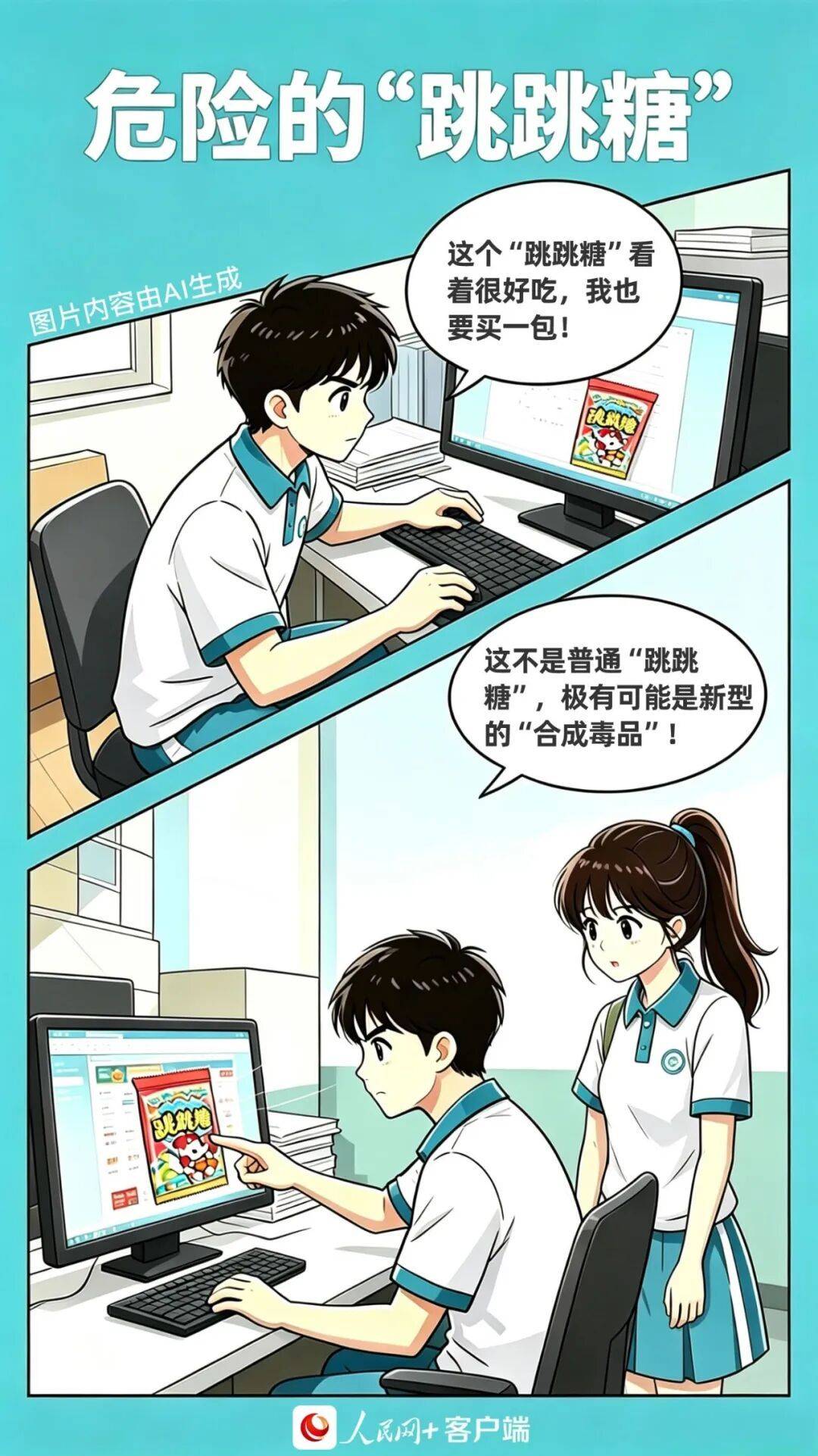 @青少年，這組禁毒漫畫請收藏！