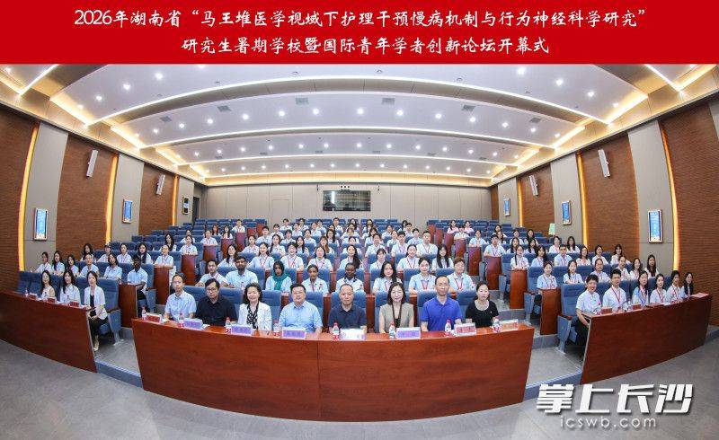 原創海內外27所高校80名碩博研究生齊聚長沙 跨國界學術賦能中醫護理