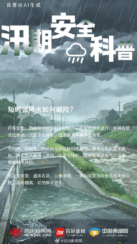 汛期安全不鬆懈！最新避險指南請收藏