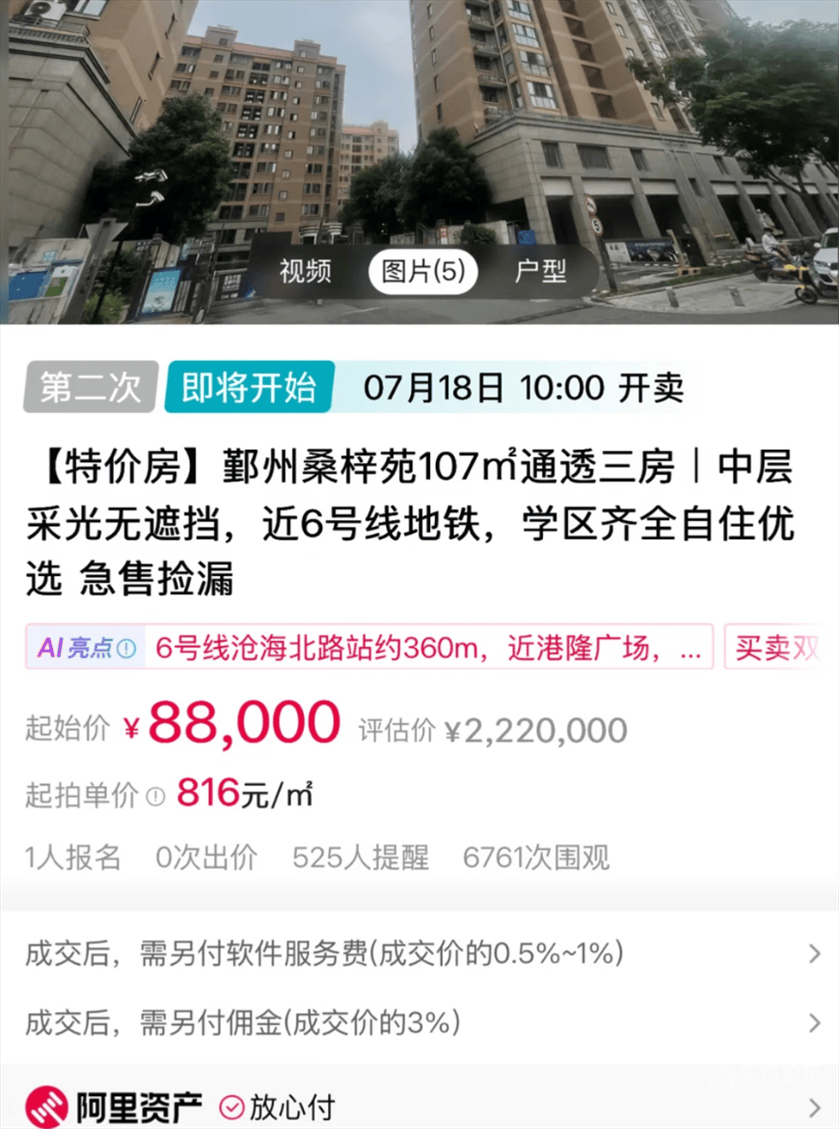 市場價200萬，起拍價卻只要8.8萬！寧波這套房產震驚網友，但也有人說：普通人不要看！