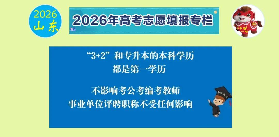 原創專科志願不限科，選對專業最關鍵，可為後續“升本”“考研”“考編”鋪平道路