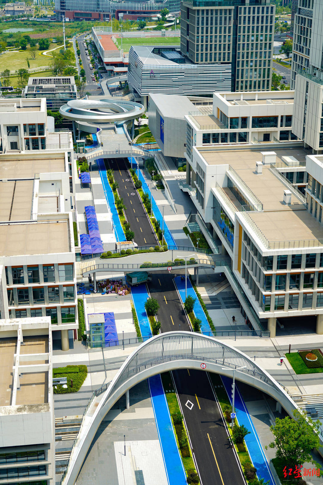 建在TOD裡的大學長啥樣？成都首個“TOD+高校”場景呈現