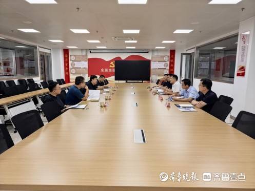 聊城大學到市質檢所參觀交流