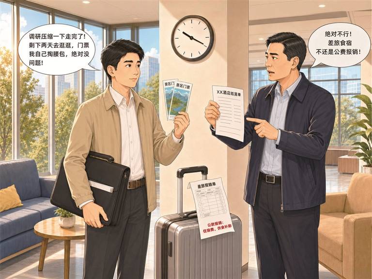 明紀釋法丨扯下公款旅遊的“隱身衣”