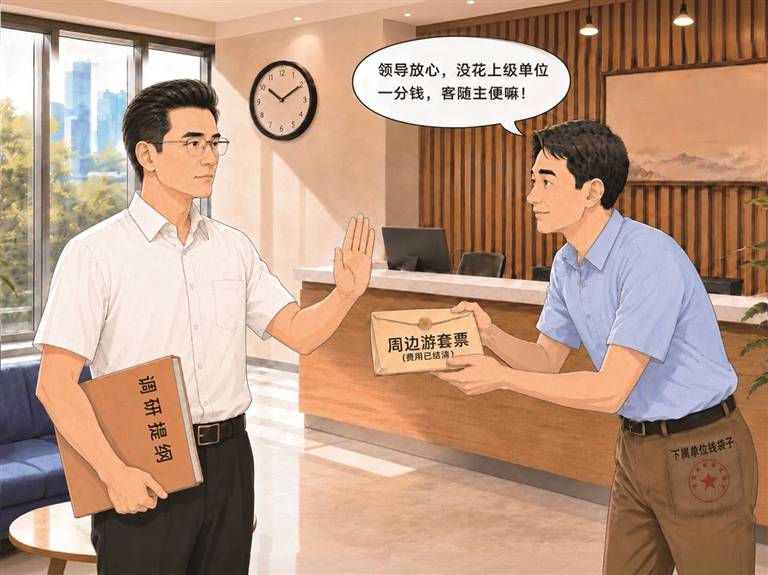 明紀釋法丨扯下公款旅遊的“隱身衣”