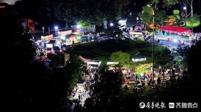 晚風、美食、熙攘人群！盡享山亭城市煙火氣