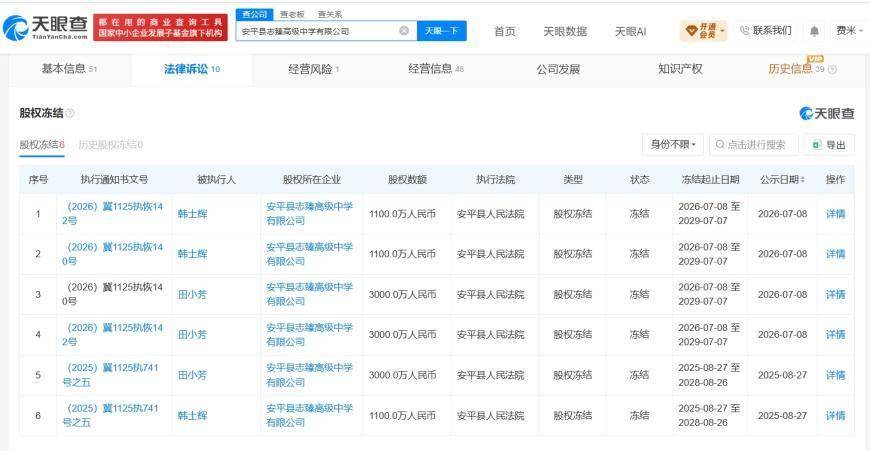 安平志臻中學已被限消