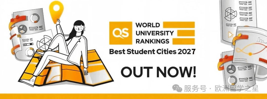 重磅！2027QS最佳留學城市排名釋出！排名TOP10城市中歐洲佔6席~