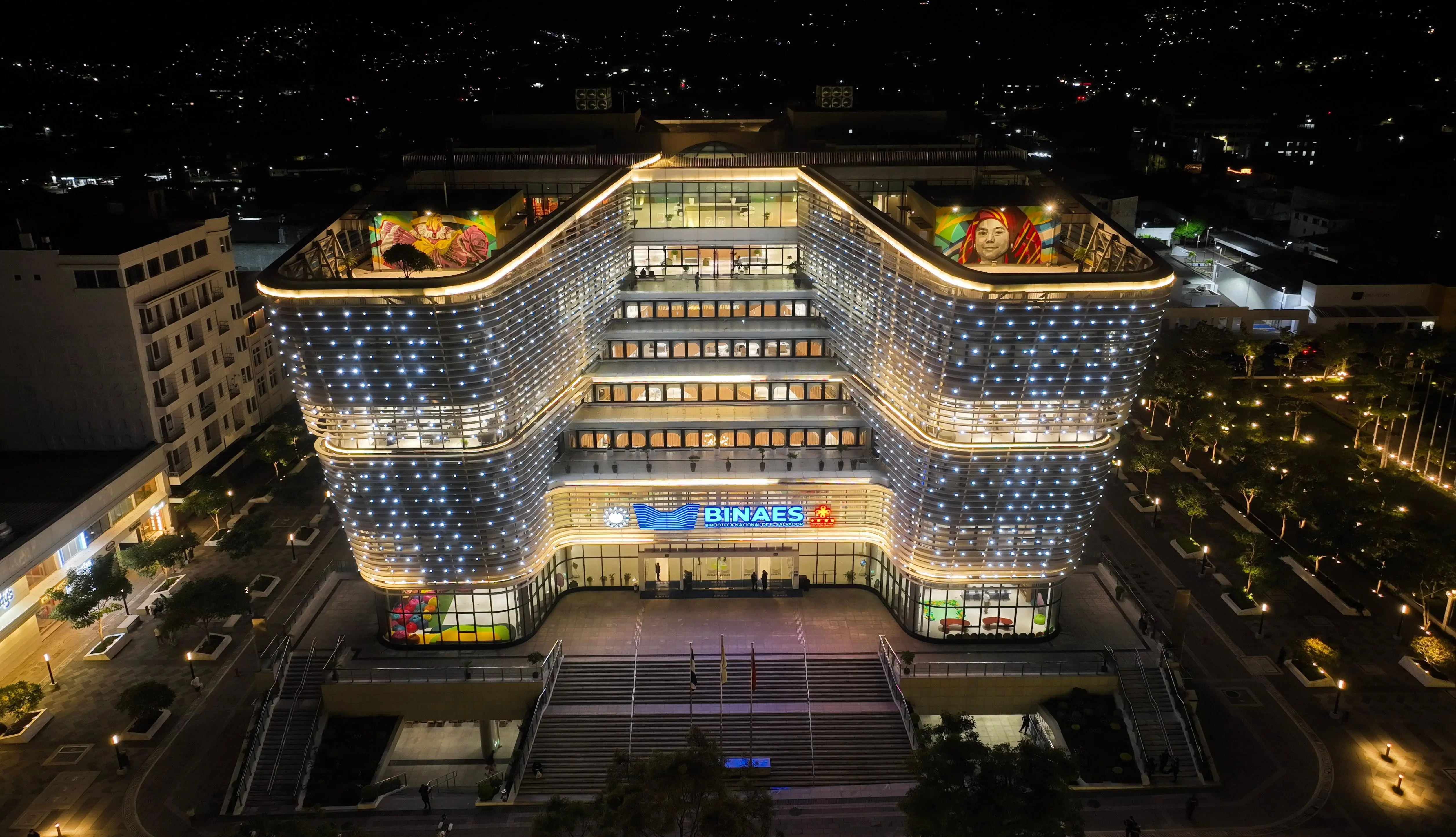 中國援建圖書館成為薩爾瓦多首都文化新地標