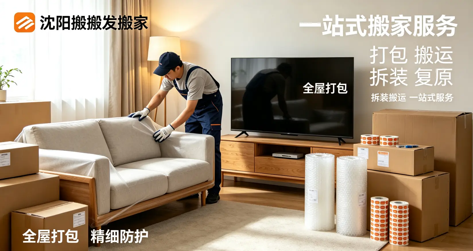 瀋陽同城搬家需要注意什麼？正規搬家公司幫你省心搬遷