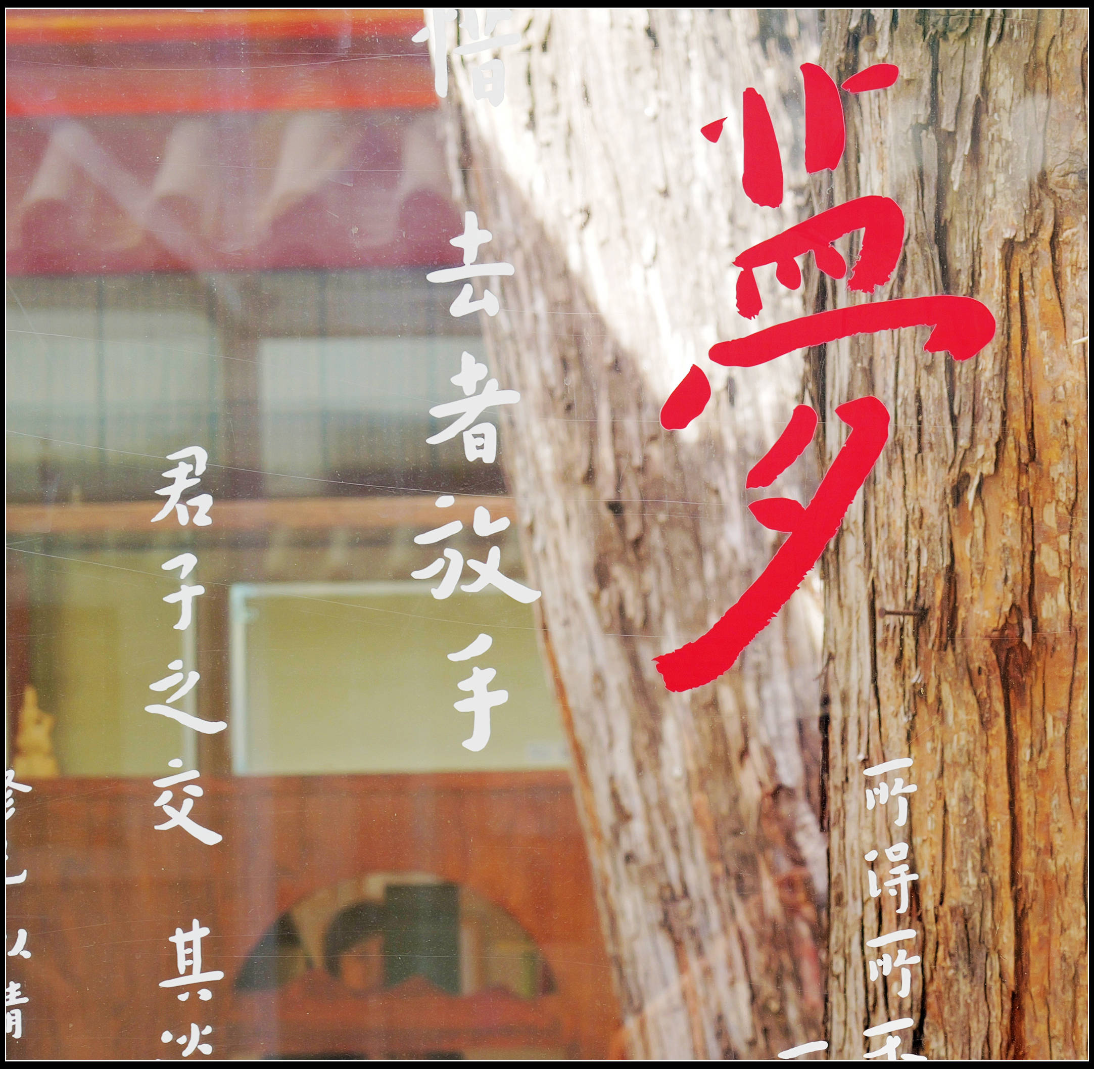 原創有靈魂的字--合院space影--弘一法師書法藝術展