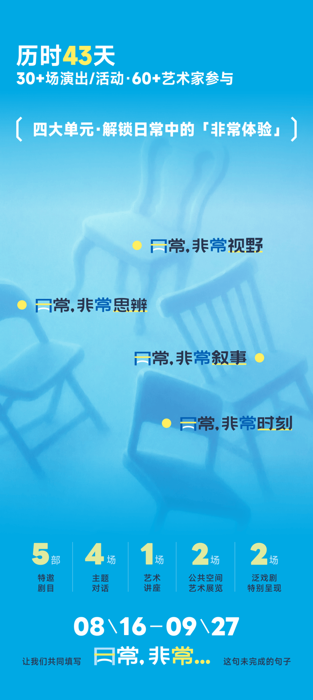 30⁺場演出與活動齊聚銀川，第五屆自然之光戲劇節開幕啦！