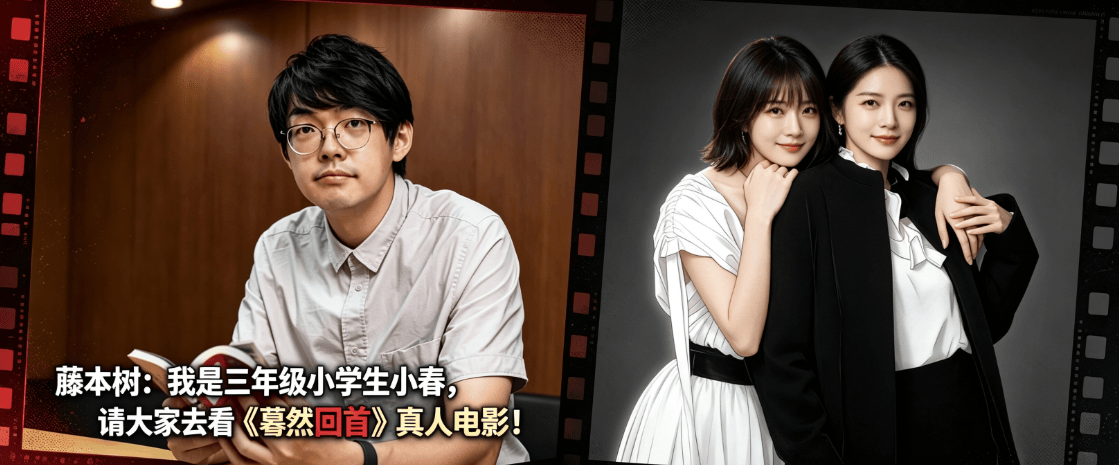 原創藤本樹裝不下去了？無視“小學三年級妹妹”人設，只為《驀然回首》發推致謝
