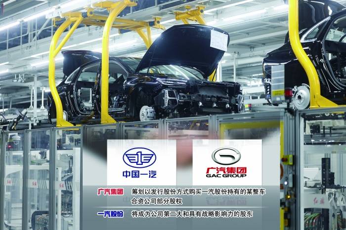 廣汽牽手一汽 汽車業資產整合升級