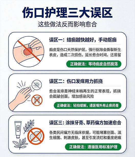 【湯醫科普】術後傷口癒合的科學護理：避開誤區，助力快速康復
